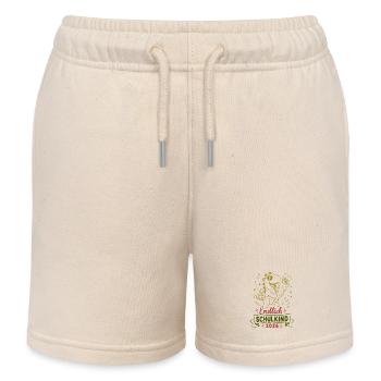 Endlich Schulkind 2026 Dino - Kinder Organic Joggingshorts Mini Bolter von Stanley/Stella - Natur - Vorne