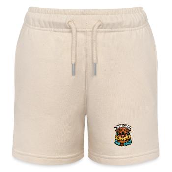 Rhodesian Dog - Kids Organic Sweat Shorts by Stanley/Stella - soft Ecru - Front