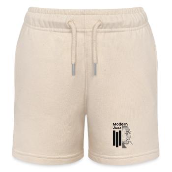 Modern Jazz Icon - Kids Organic Sweat Shorts by Stanley/Stella - soft Ecru - Front
