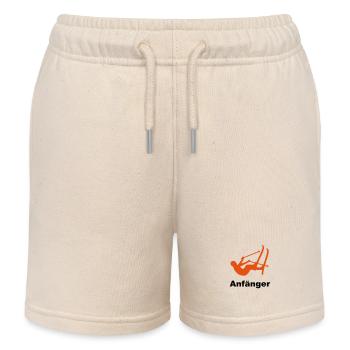 Ski - Kinder Organic Joggingshorts Mini Bolter von Stanley/Stella - Natur - Vorne