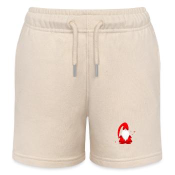 Elfes Elfes Gnome Cadeau Nain de Noël - Short de jogging enfant bio Stanley/Stella - écru doux - Devant