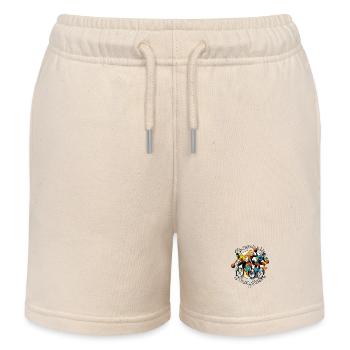 MonoBasket Hommes VF - Short de jogging enfant bio Stanley/Stella - écru doux - Devant