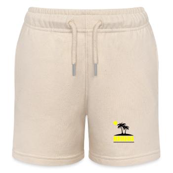 Rhodes - Kids Organic Sweat Shorts by Stanley/Stella - soft Ecru - Front