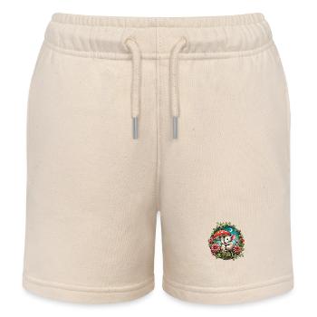 Souris - Short de jogging enfant bio Stanley/Stella - écru doux - Devant