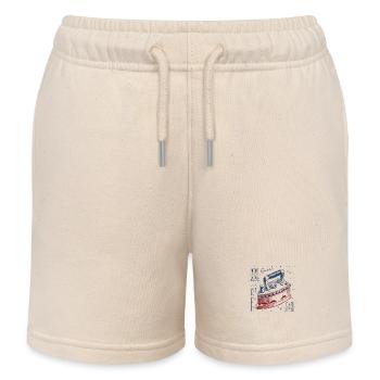 Iron - Kids Organic Sweat Shorts by Stanley/Stella - soft Ecru - Front