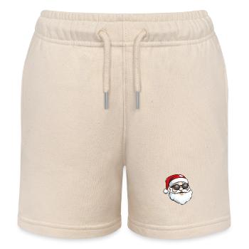 Weihnachtsmann sonnenbrille - Kinder Organic Joggingshorts Mini Bolter von Stanley/Stella - Natur - Vorne