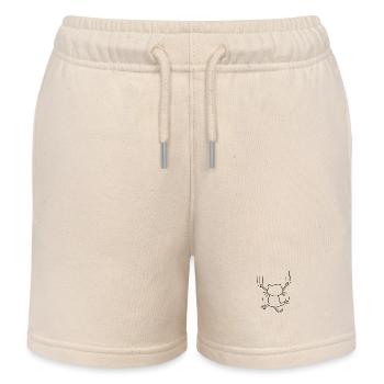 Chat - Short de jogging enfant bio Stanley/Stella - écru doux - Devant