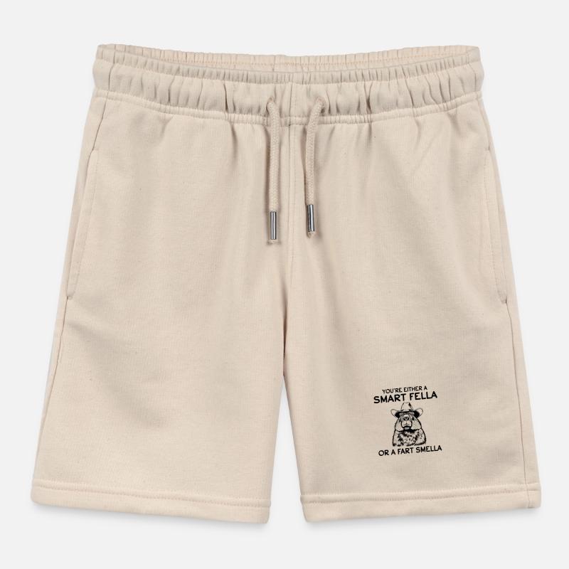 Du bist entweder ein schlauer Kerl oder ein Furzgeruch, der lustig riecht Kinder Organic Joggingshorts Mini Bolter von Stanley/Stella