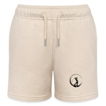 Sports de golfeur - Short de jogging enfant bio Stanley/Stella - écru doux - Devant