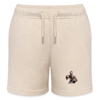 Boxer - Kids Organic Sweat Shorts by Stanley/Stella - soft Ecru - Front