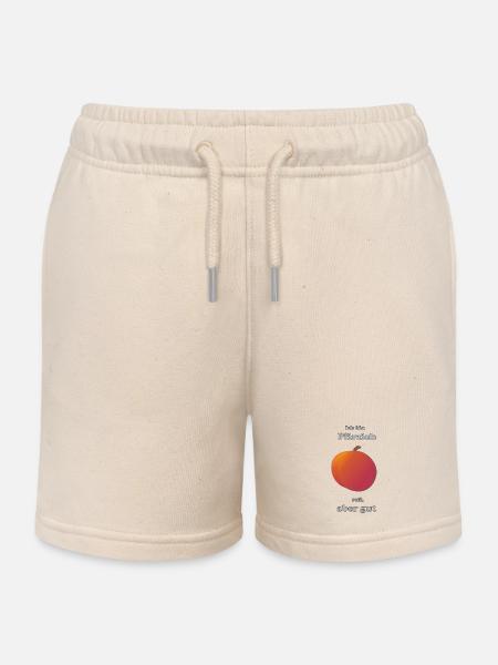 40-ich - Kinder Organic Joggingshorts Mini Bolter von Stanley/Stella - Natur
