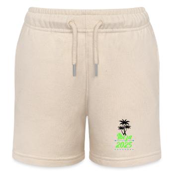 Ibiza 2025 - Short de jogging enfant bio Stanley/Stella - écru doux - Devant