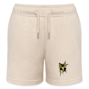 Hirsch Spritzer 1 - Kinder Organic Joggingshorts Mini Bolter von Stanley/Stella - Natur - Vorne