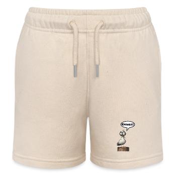 Seagull embarrass - Kids Organic Sweat Shorts by Stanley/Stella - soft Ecru - Front