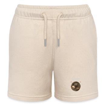 Queen of pétanque - Kids Organic Sweat Shorts by Stanley/Stella - soft Ecru - Front
