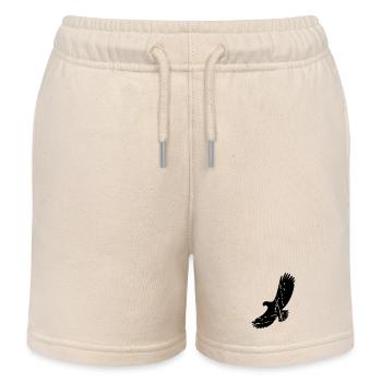 Adler - Kinder Organic Joggingshorts Mini Bolter von Stanley/Stella - Natur - Vorne