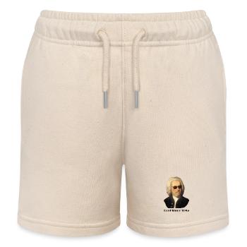 Johann Sebastian Bach – Cool mit Sonnenbrille und - Kinder Organic Joggingshorts Mini Bolter von Stanley/Stella - Natur - Vorne