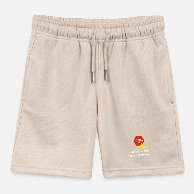Humor im Code: Eine visuelle Fehlermeldung Kinder Organic Joggingshorts Mini Bolter von Stanley/Stella