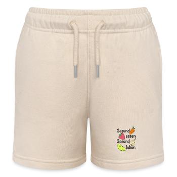 Gesund essen, gesund leben | Ernährung - Kinder Organic Joggingshorts Mini Bolter von Stanley/Stella - Natur - Vorne