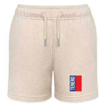 Trendy Tenero T-Shirt - Kids Organic Sweat Shorts by Stanley/Stella - soft Ecru - Front