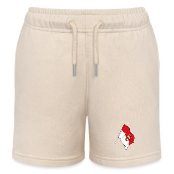 Salzburg Flag - Kids Organic Sweat Shorts by Stanley/Stella - soft Ecru - Front