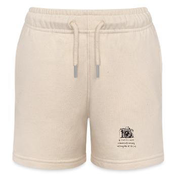 Photography Beyond Techinique - Kids Organic Sweat Shorts by Stanley/Stella - soft Ecru - Front