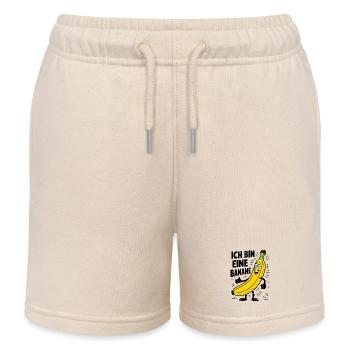 Costume de banane Fruit Bananes Bananes Fruit de Carnaval - Short de jogging enfant bio Stanley/Stella - écru doux - Devant