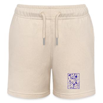 Mondnächte Tanzfiguren im Sternenwald - Kinder Organic Joggingshorts Mini Bolter von Stanley/Stella - Natur - Vorne
