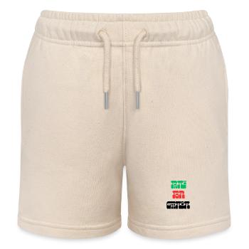 BETE FÜR GWADA - Kinder Organic Joggingshorts Mini Bolter von Stanley/Stella - Natur - Vorne