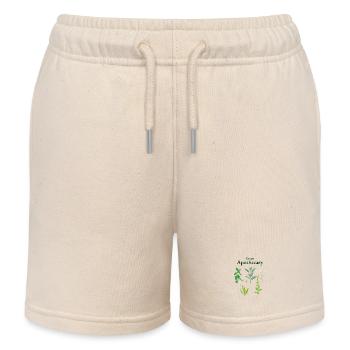 Grüne Apotheke - Kinder Organic Joggingshorts Mini Bolter von Stanley/Stella - Natur - Vorne