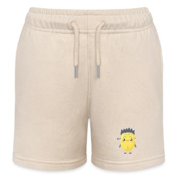 Franken-Lemon - Kinder Organic Joggingshorts Mini Bolter von Stanley/Stella - Natur - Vorne