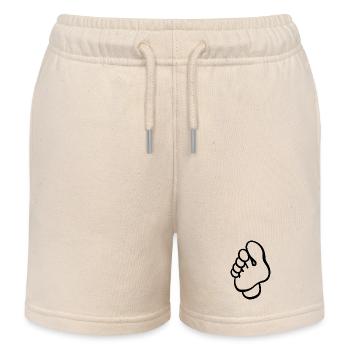 Soins des pieds - Podiatre - Short de jogging enfant bio Stanley/Stella - écru doux - Devant