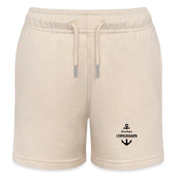 Homeport Leopoldshagen Lagoon Western Pomerania - Kids Organic Sweat Shorts by Stanley/Stella - soft Ecru - Front