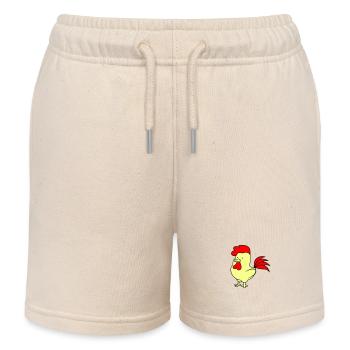 Coq - Short de jogging enfant bio Stanley/Stella - écru doux - Devant