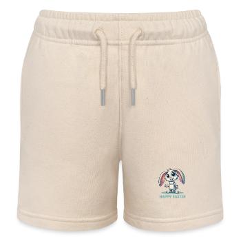 hase comic osterhase - Kinder Organic Joggingshorts Mini Bolter von Stanley/Stella - Natur - Vorne