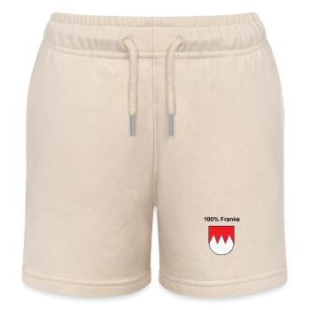 100% Franke - Kinder Organic Joggingshorts Mini Bolter von Stanley/Stella - Natur - Vorne