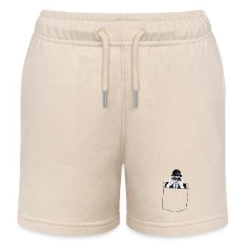 Häferlgucker - Kids Organic Sweat Shorts by Stanley/Stella - soft Ecru - Front