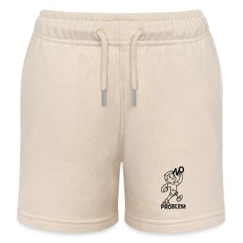 Bein Prothese ? Kein Problem ! - Kinder Organic Joggingshorts Mini Bolter von Stanley/Stella - Natur - Vorne