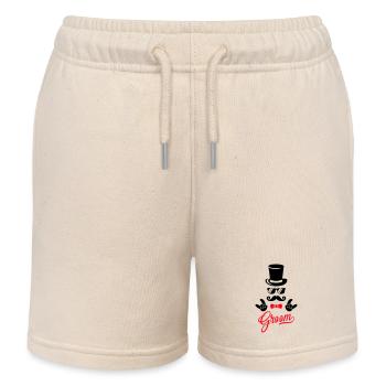 groom - Kinder Organic Joggingshorts Mini Bolter von Stanley/Stella - Natur - Vorne