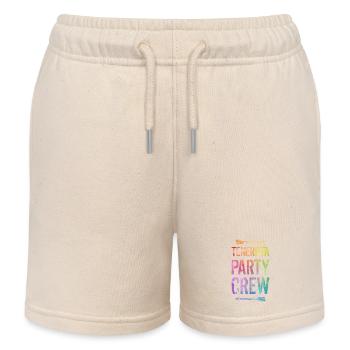 Tenerife Party Crew Dire - Short de jogging enfant bio Stanley/Stella - écru doux - Devant