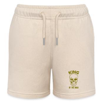 Motorrad Motocross Bike Racing Motorsport - Kinder Organic Joggingshorts Mini Bolter von Stanley/Stella - Natur - Vorne