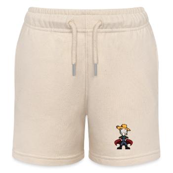 rire Bauer - Short de jogging enfant bio Stanley/Stella - écru doux - Devant