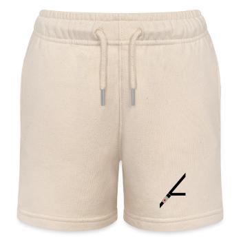 Sicherheitsgurt - Kinder Organic Joggingshorts Mini Bolter von Stanley/Stella - Natur - Vorne