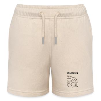 Schneckchen - Schnecke - Schnecken - Schneckenhaus - Kinder Organic Joggingshorts Mini Bolter von Stanley/Stella - Natur - Vorne