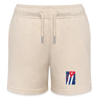 Drapeau de Cuba - Short de jogging enfant bio Stanley/Stella - écru doux - Devant