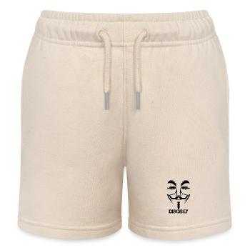 Disobey Anonymous - Kinder Organic Joggingshorts Mini Bolter von Stanley/Stella - Natur - Vorne