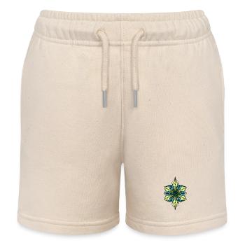 Ornament - Kinder Organic Joggingshorts Mini Bolter von Stanley/Stella - Natur - Vorne