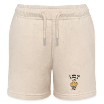 Everything suits the fat one - Kids Organic Sweat Shorts by Stanley/Stella - soft Ecru - Front