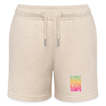 DICTON COOL POUR LES MULTILINGUES, LES INTERNATIONAUX - Short de jogging enfant bio Stanley/Stella - écru doux - Devant