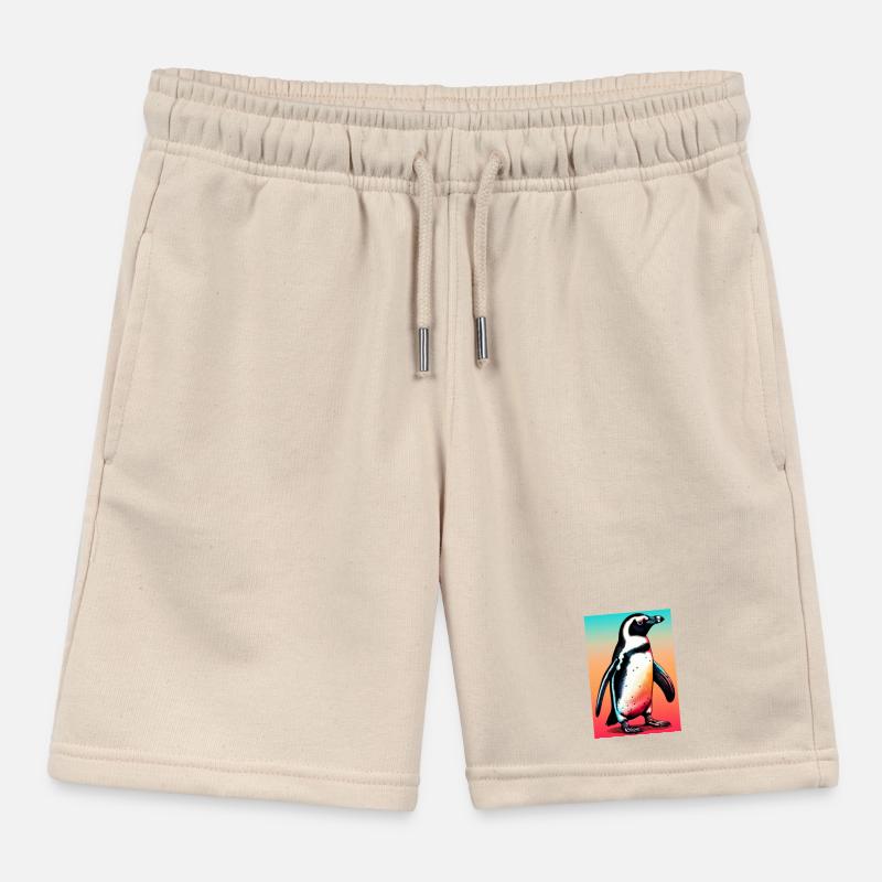 penguin Kids Organic Sweat Shorts by Stanley/Stella